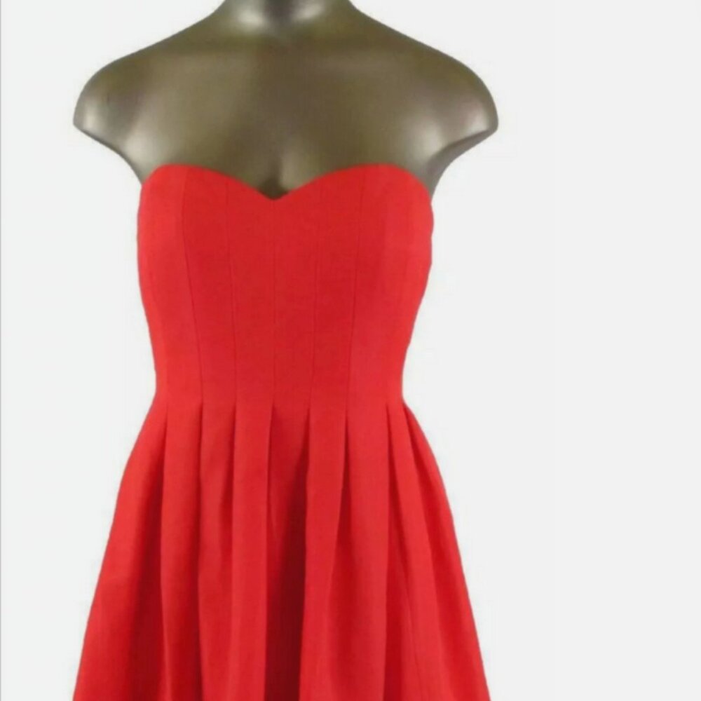 NWT JCrew Marlie Dress strapless sweetheart Sz 10 Wedding Guest zip boning